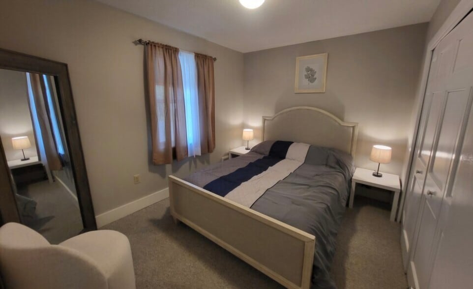 Sample bedroom, furnishings/layout will vary - 404 Bassetts Bridge Rd