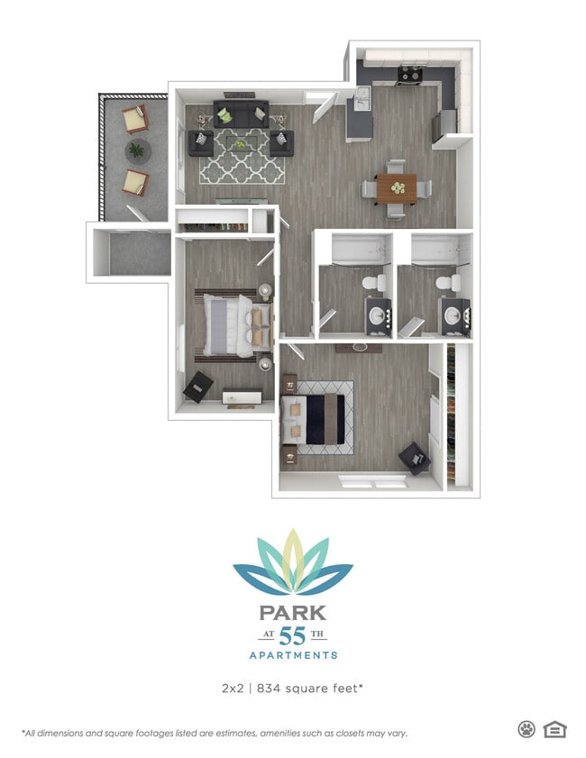 Floorplan - Park at 55th