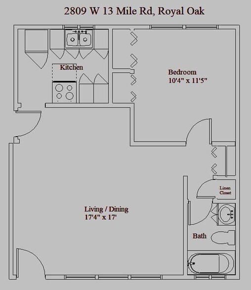 Building Photo - 2809 W 13 Mile Rd