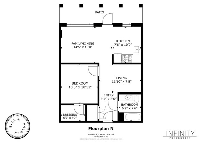 Floorplan - Bell and Palmer