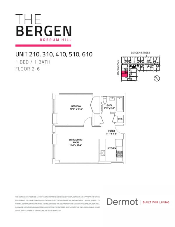 Floorplan - The Bergen