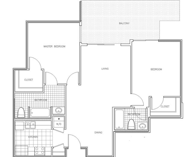 Venezia 2x2 floor plan PR SM Venezia LLC - PR SM Venezia LLC