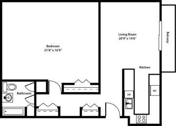 Floorplan - Archer Tower
