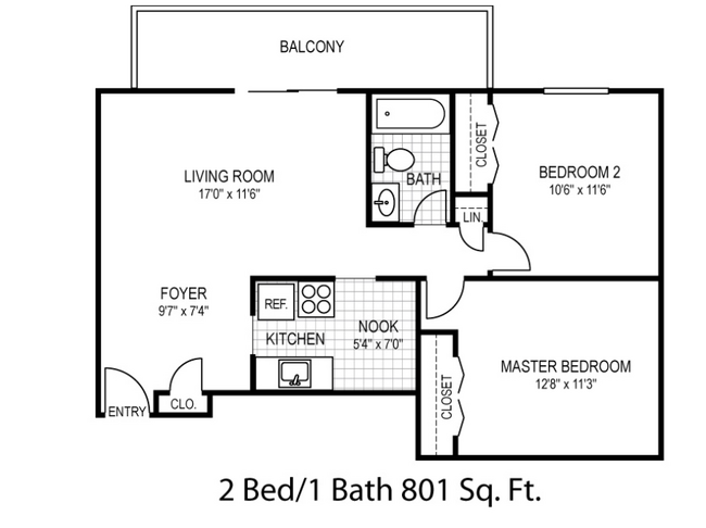 Floorplan - Lakeland Commons