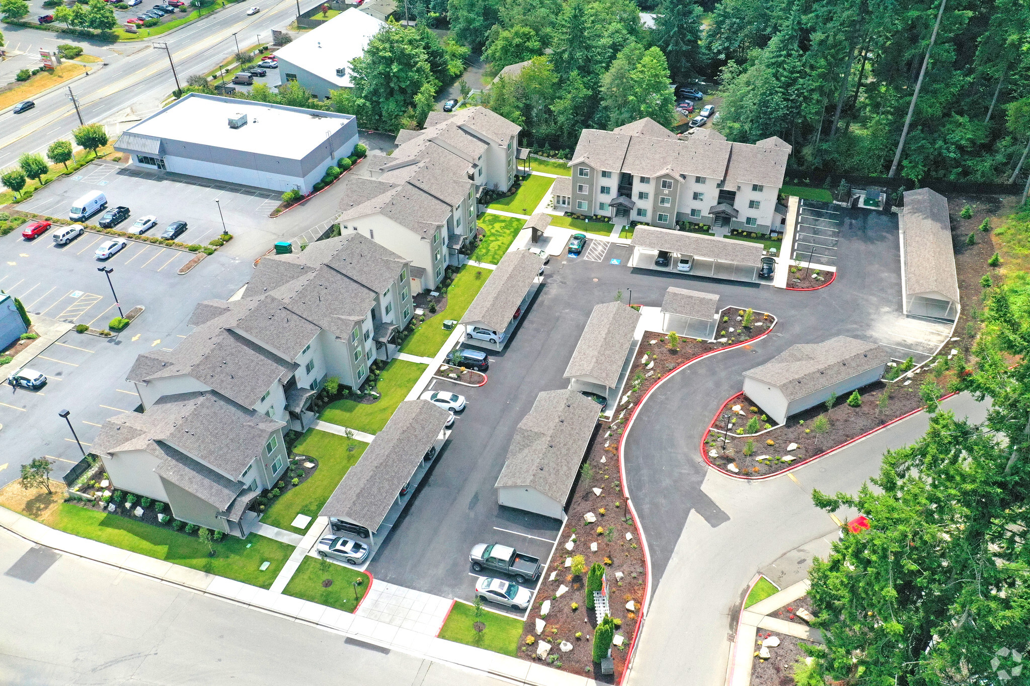 Aerial Photo - Griffin Glen II Apartments