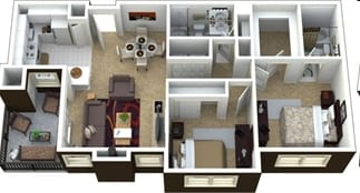 2BR/2BA - Camden Denver West