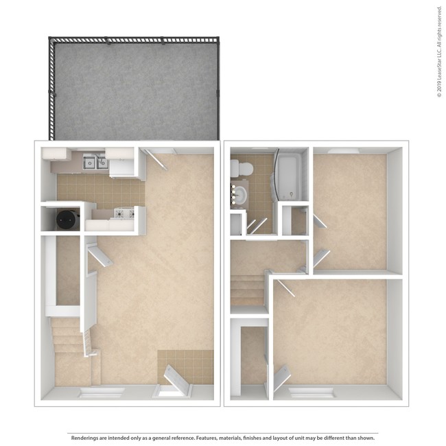 Floorplan - Hilliard Road Apartments