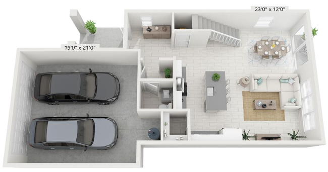 Floorplan - Nuvo- Boca Single Family Homes and Townhomes