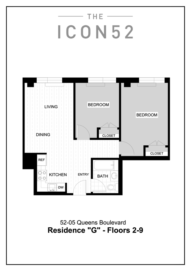 Floorplan - The Icon 52
