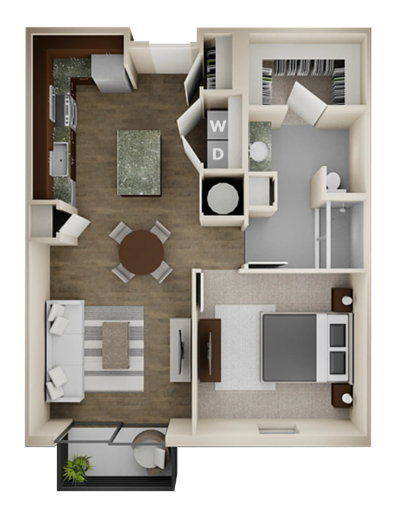 Floorplan - Lofts at City West