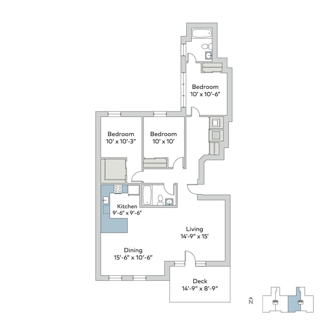 Floorplan - The Colonnades