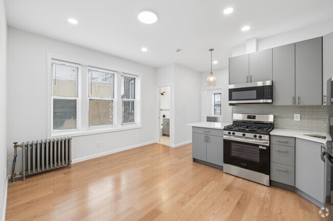 2BR, 1BA - 549SF - Kitchen/Living Room - 3495 John F Kennedy Blvd