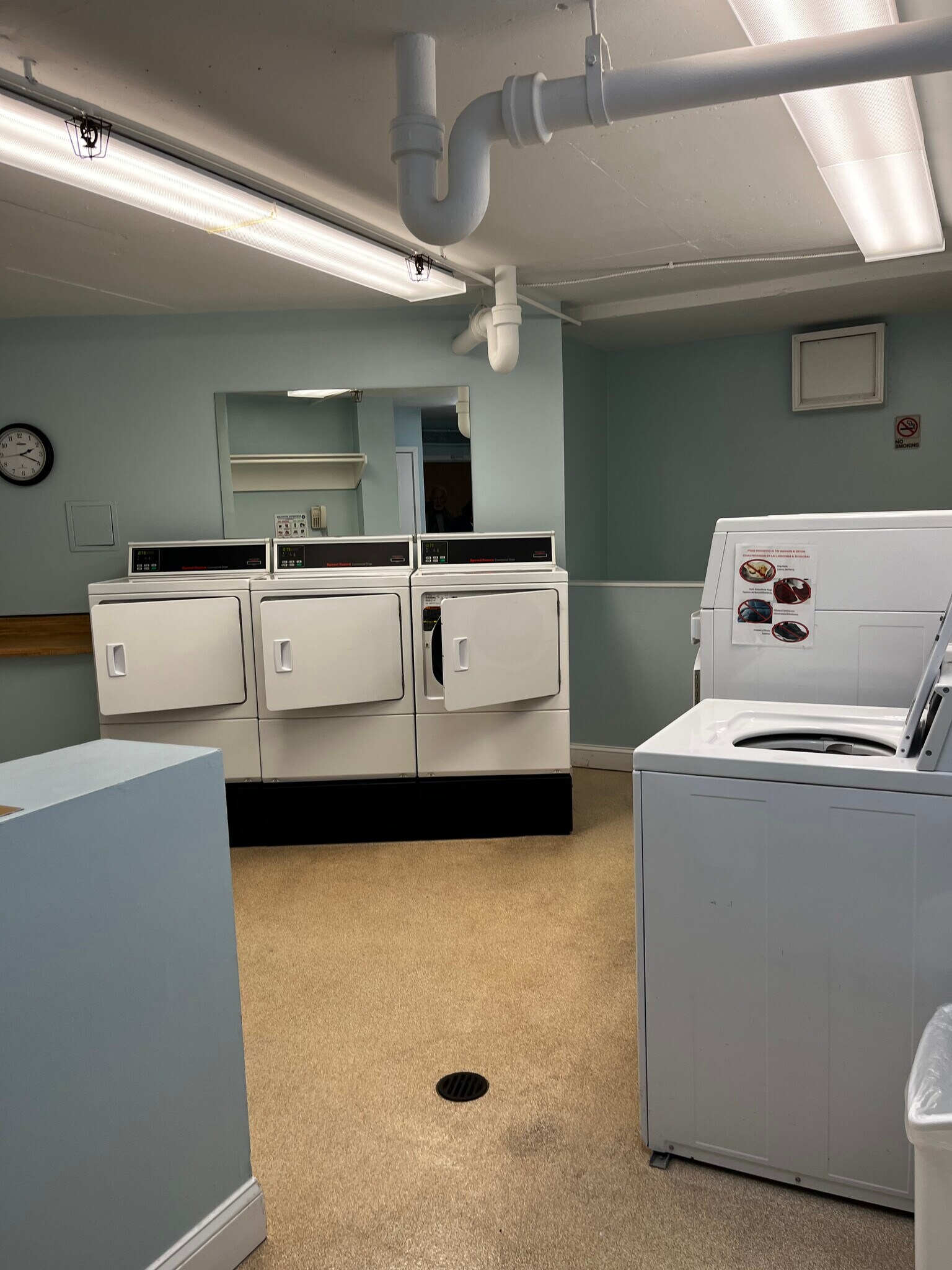 Laundry room just a few steps from unit - 501 Slaters Ln