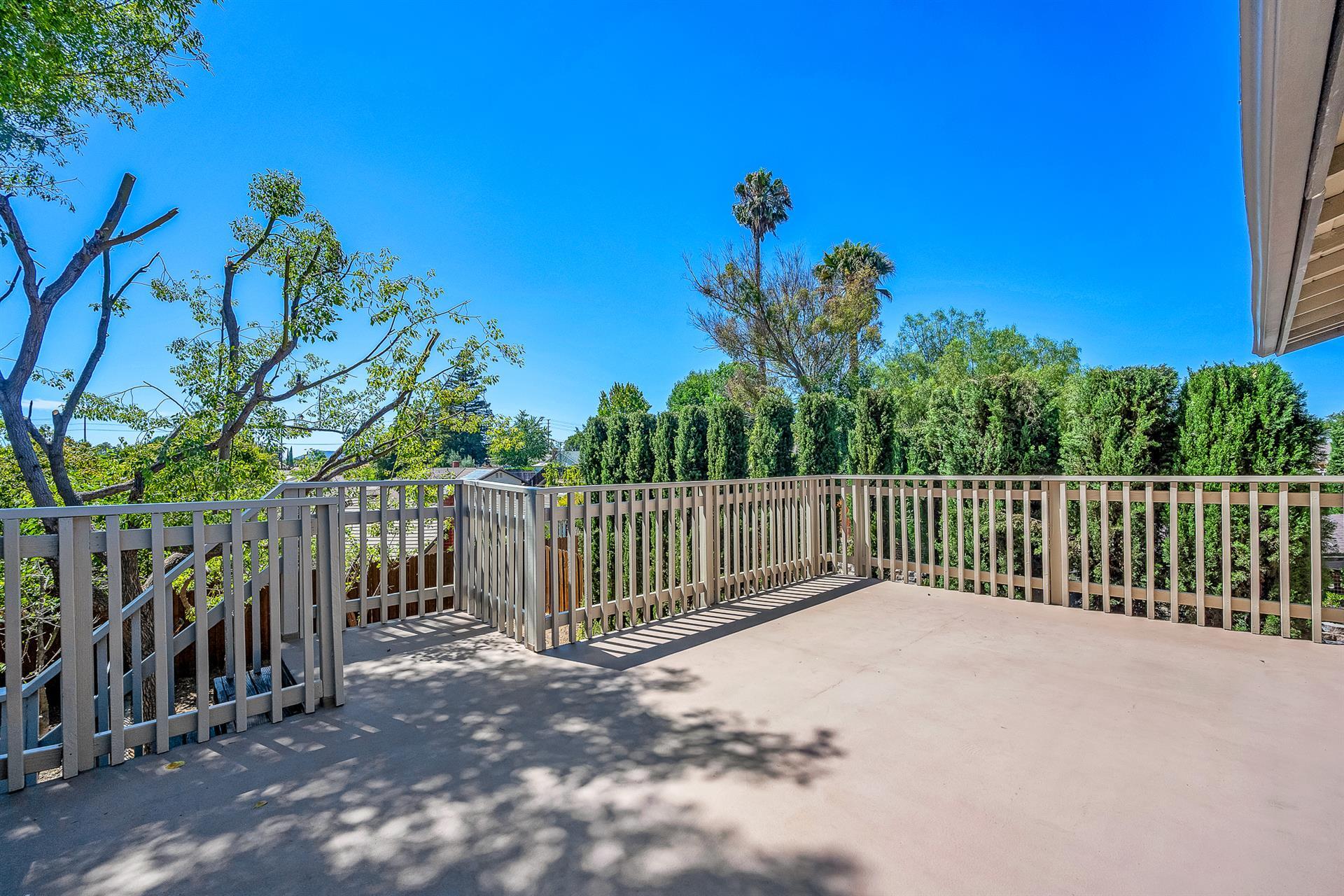 large deck accessible from yard perfect for entertaining - 2655 Calle Abedul
