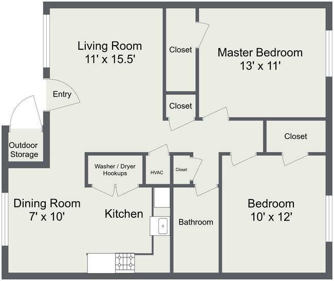 Deerwood 2x1 - Level 1 - 2D Floor Plan 1.jpg - Deerwood Apartments