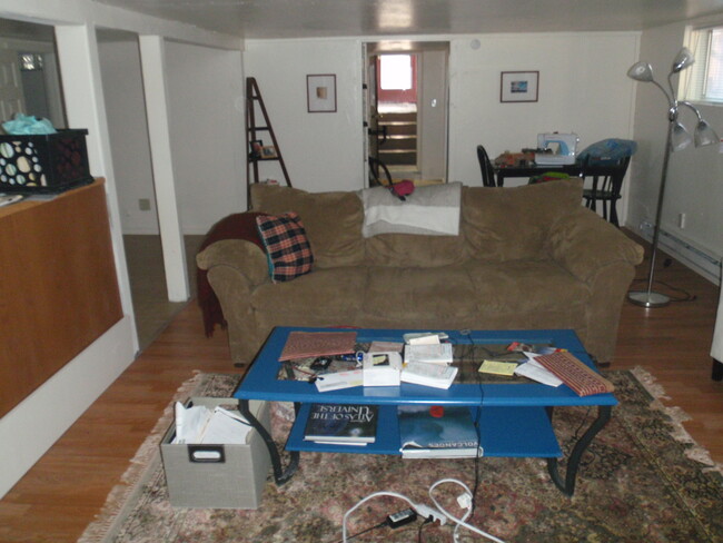 Living room looking towards entryway - 130 Martin St