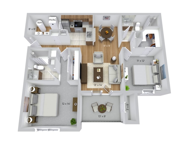 Interior Photo - Cumberland Trace Village