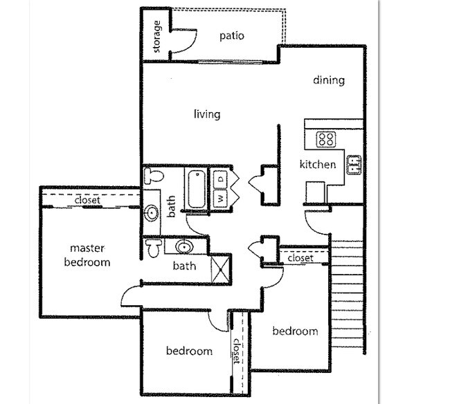 3BR/2BA - Trailside
