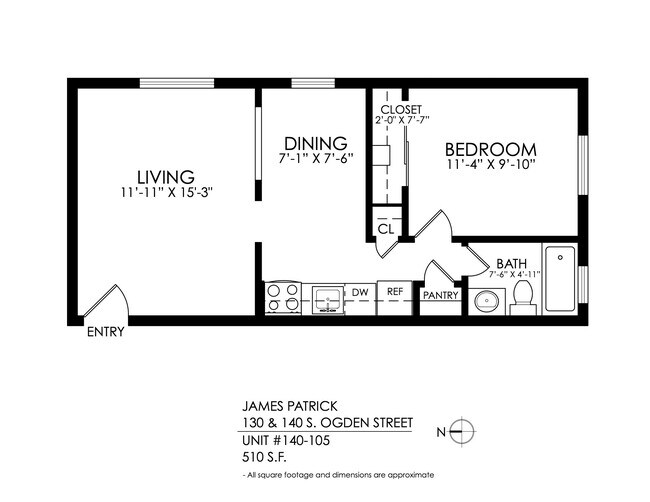Floorplan - James Patrick