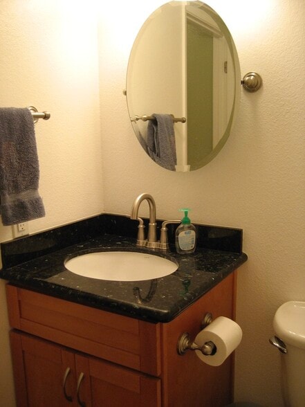 Downstairs half bath - 13611 Sycamore Tree Lane