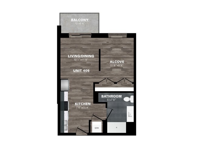 Floorplan - The Mondrian