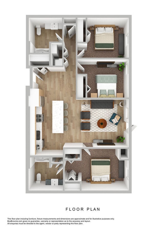Floorplan - City East Apartments
