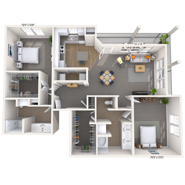 Floorplan - MAA Bella Casita