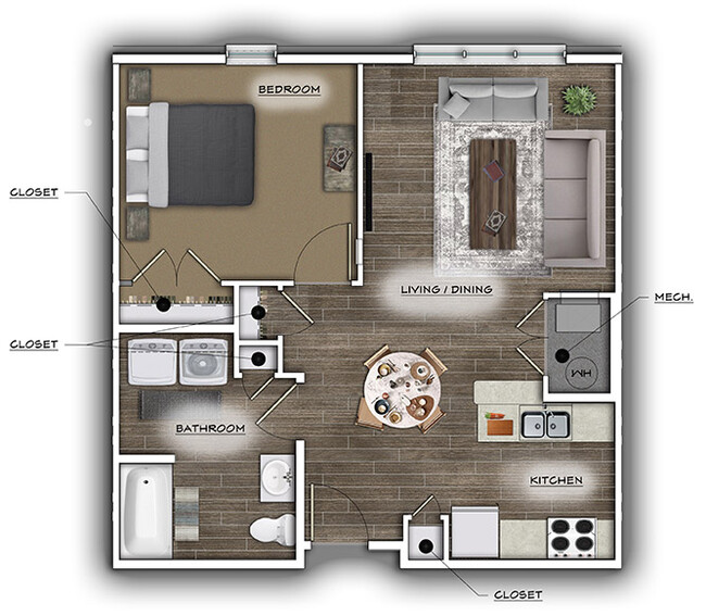 Floorplan - Seven45 Stocking