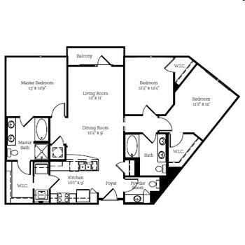 3BR/2.5BA - Serrano