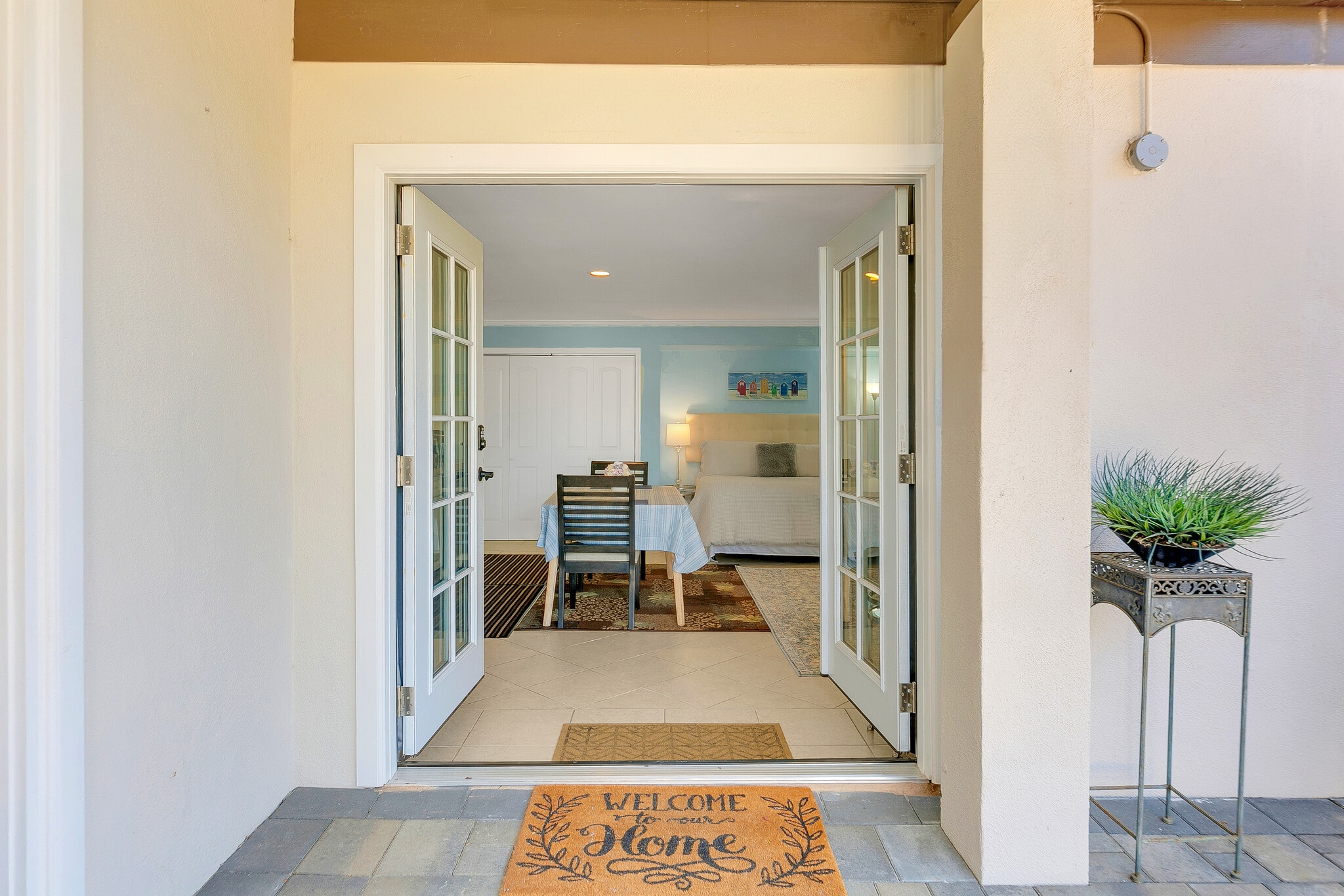 Entrance to the guest house. - 32702 Seven Seas Dr