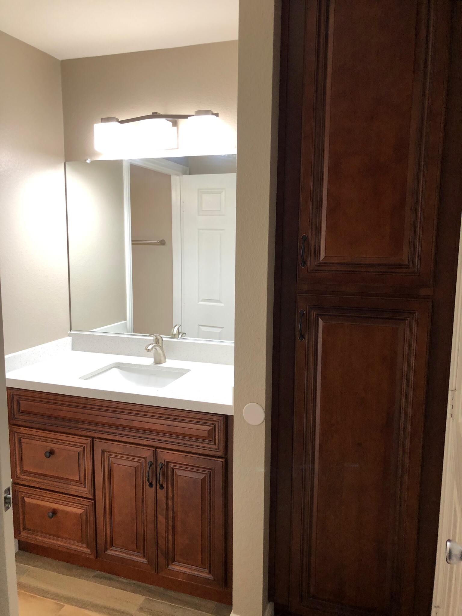 Vanity sink in master bedroom - 5970 Rancho Mission Rd