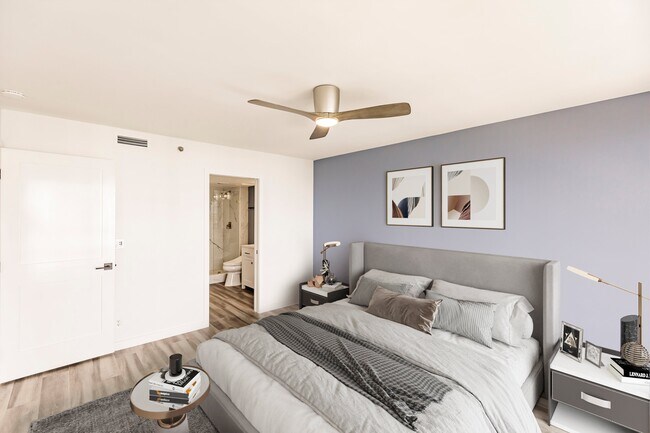 1st Bedroom Staged - 3901 S Flagler Dr
