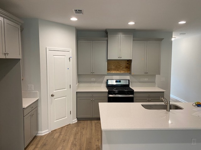 Kitchen with island - Fridge and Microwave will be included! - 11250 Minnetta Ct