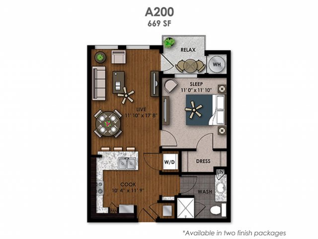 Floorplan - AMLI Riverfront Park