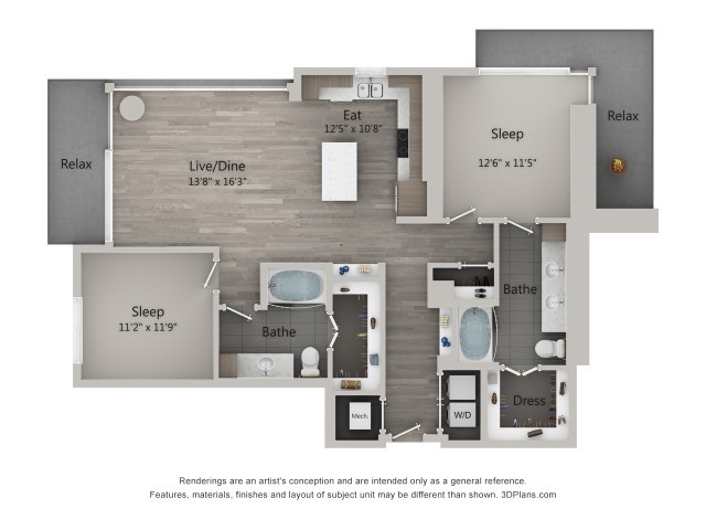 Floorplan - CATALYST Houston