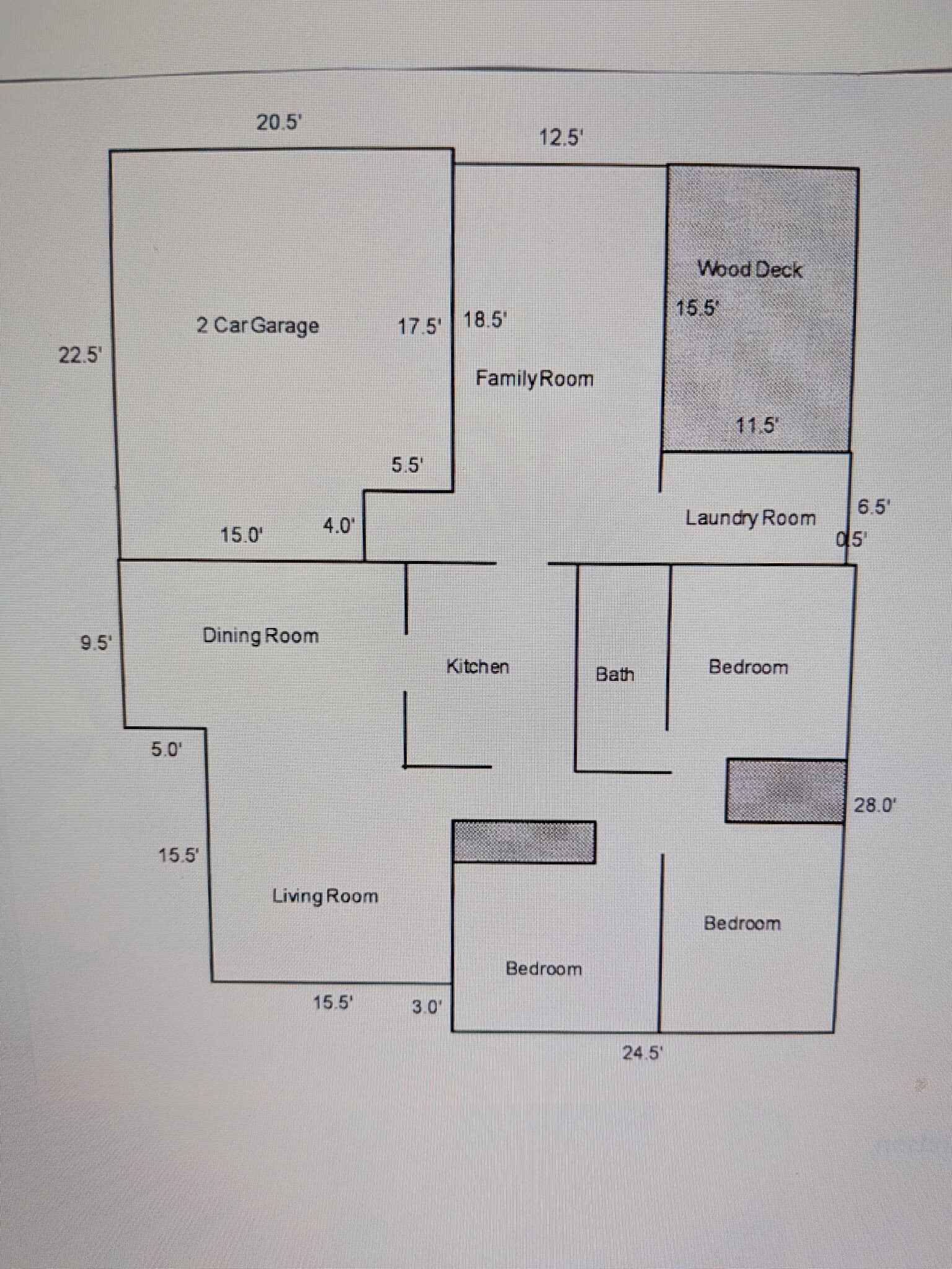 Floor Plan - 275 Lincoln Hall Rd