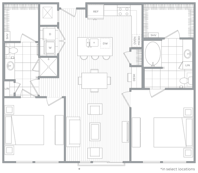 Floorplan - The Reverie at Lake Boone