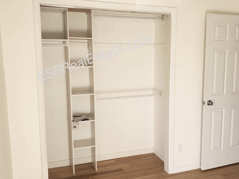 New closet organizer. Doors are sliding doors - 1633 18th St