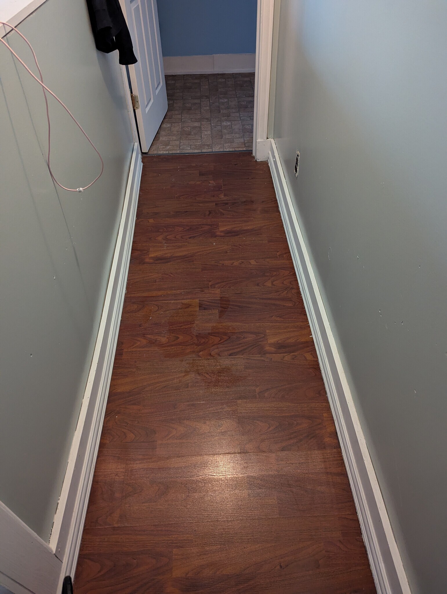 Hallway into Living Room - 130 Aurora St