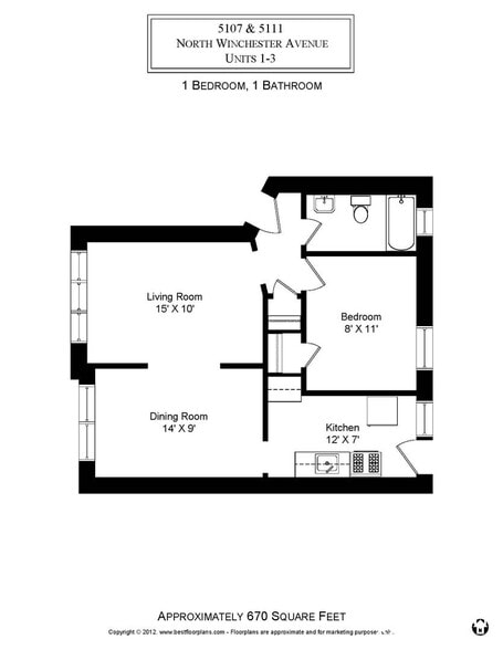 Building Photo - 5107 N Winchester Ave
