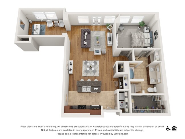 Floorplan - The Residence at Southpark