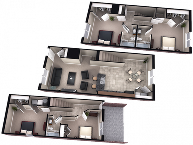 4BR/3BA - Briarmont - Townhomes by Element Communities Columbia ...