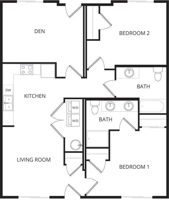 Floorplan - 600 Riverside