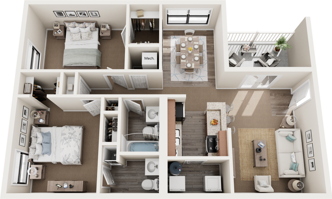 Floorplan - Sawgrass Apartments