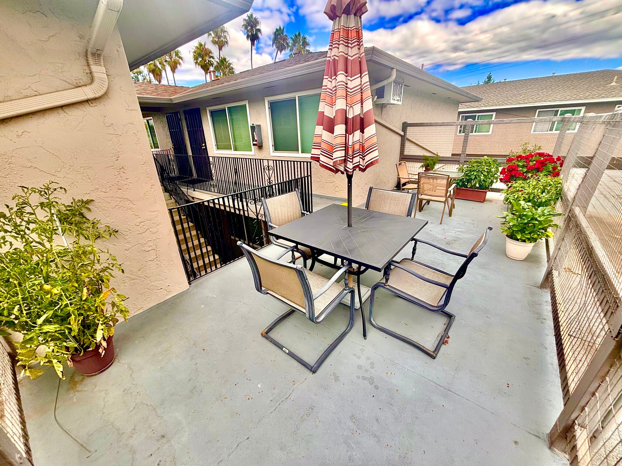 Private Building Shared Access Patio Spaces - 676 Garland Ave