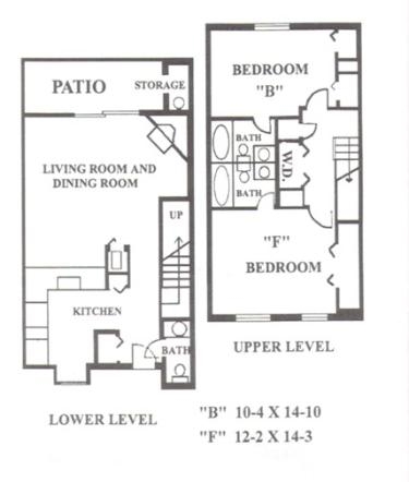 Town Home - Natchez Trace Apartments