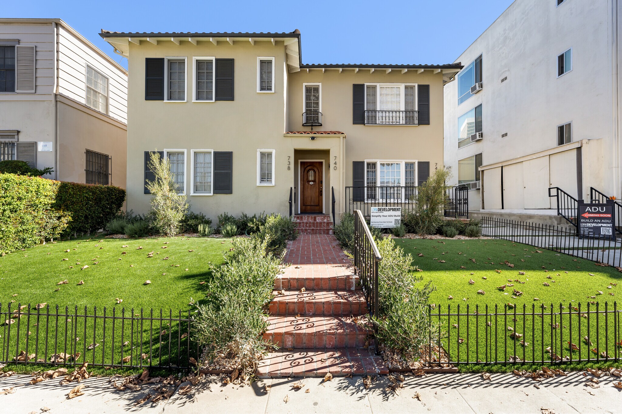 front of proprerty - 738 S Stanley Ave