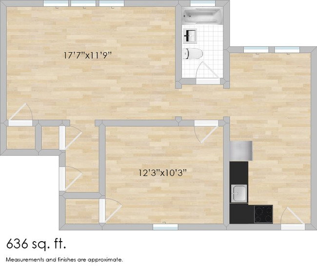 Floorplan - 902-910 N. Austin Blvd. and 4-10 Iowa St.