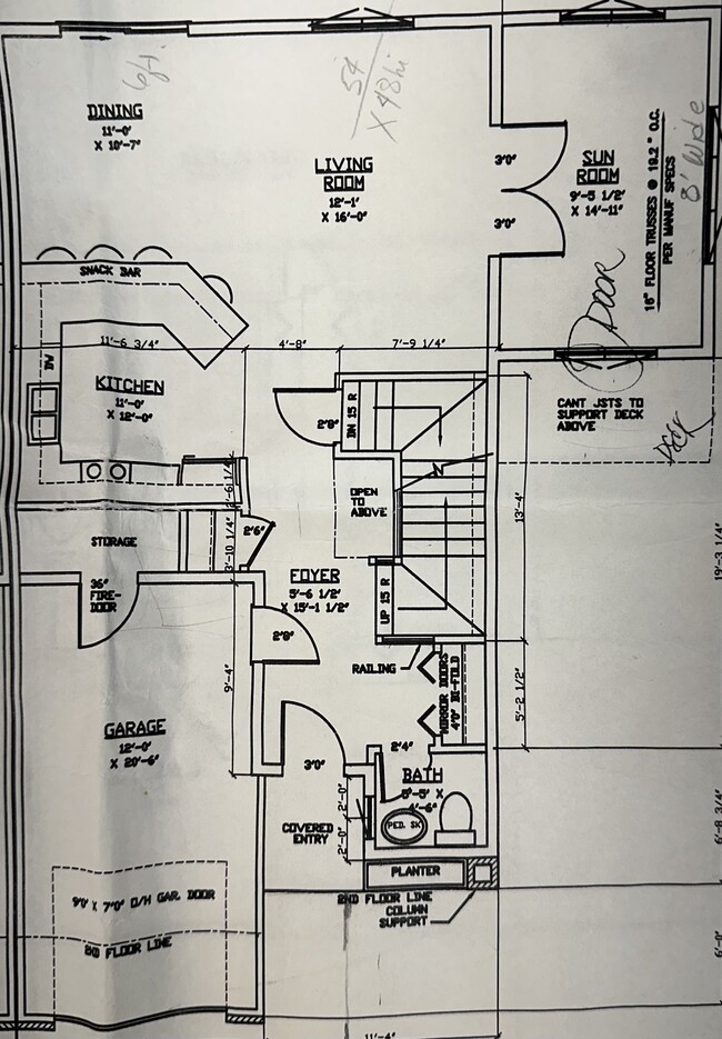 671 Agency Main Floor plan - 641-671 Agency Road