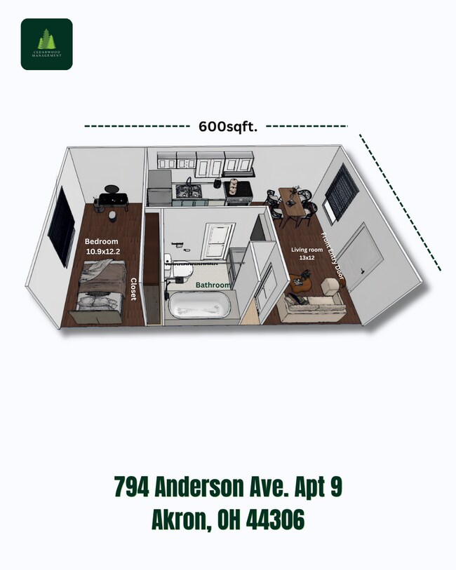 Building Photo - A comfortable 1 Bedroom with 1 Bathroom apartment in Anderson Avenue